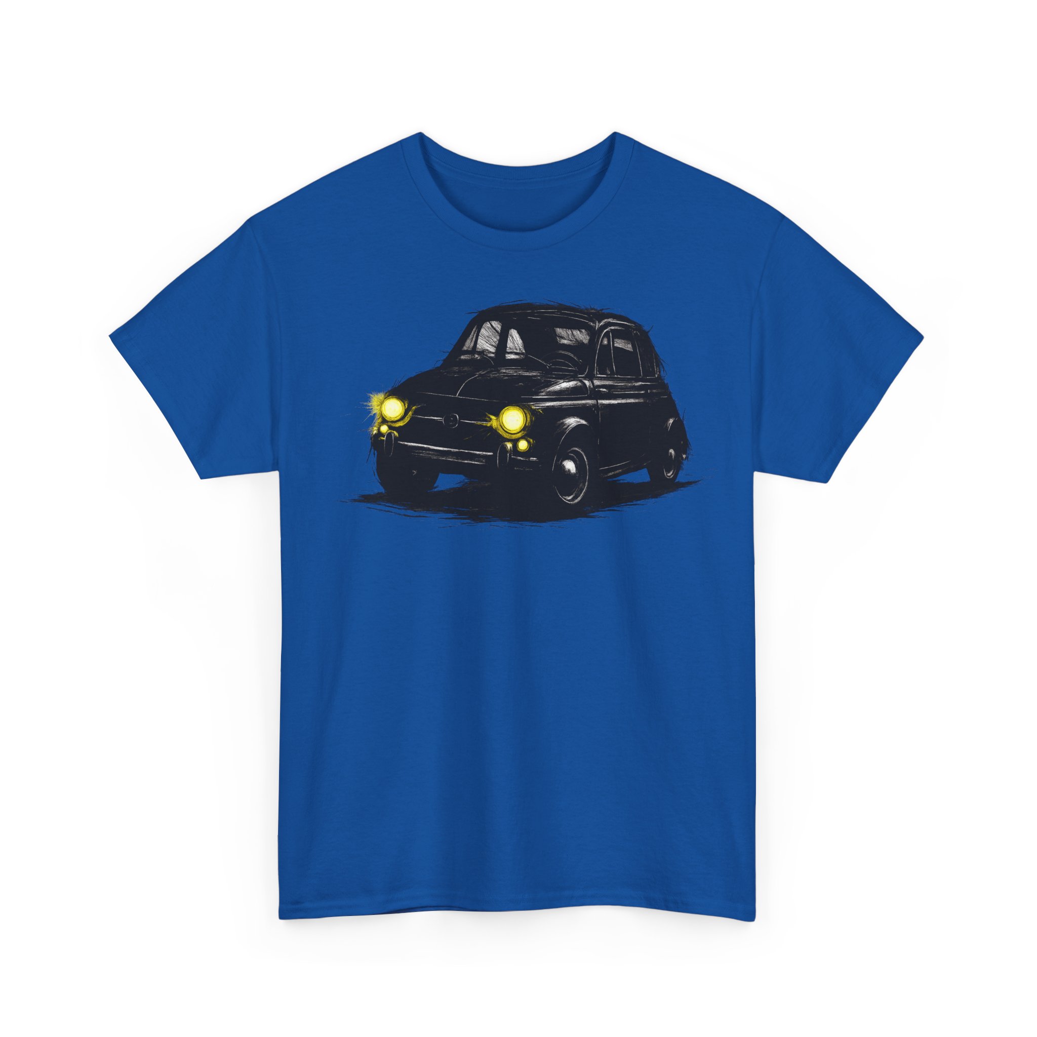 T-Shirt, Fiat 500, Cinquecento, großer feiner Druck – Bild 10