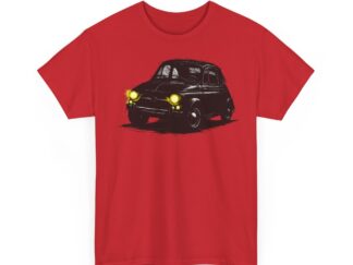 T-Shirt, Fiat 500, Cinquecento, großer feiner Druck