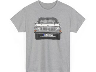 T-Shirt, Volvo 140/142, Strichzeichnung, Weiß, OD TB 767H