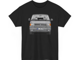 T-Shirt, VW T4, Bulli, Strichzeichnung, Silbergrau, OL KE 317