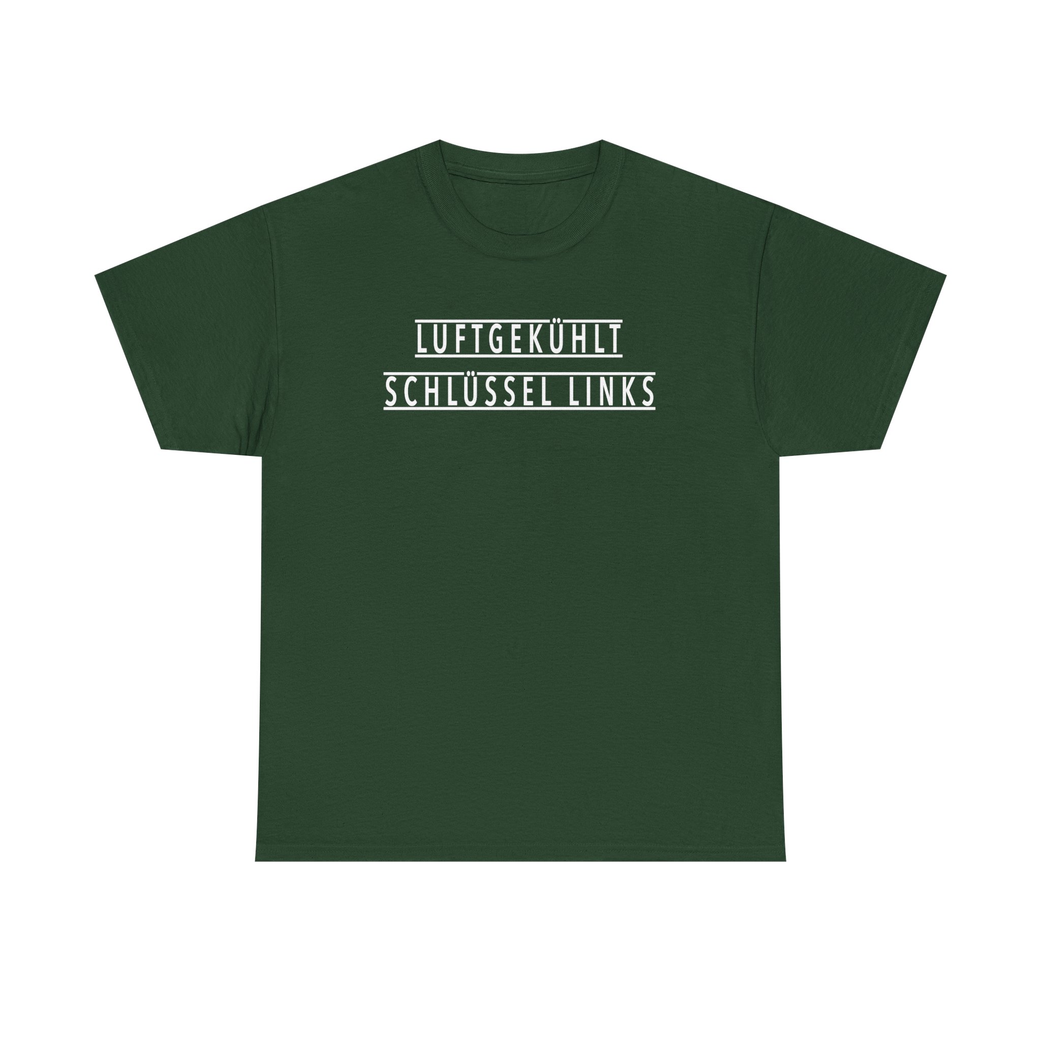T-Shirt, 911, 356, 914/6, Text LUFTGEKÜHLT - SCHLÜSSEL LINKS, Weiße Schrift – Bild 21