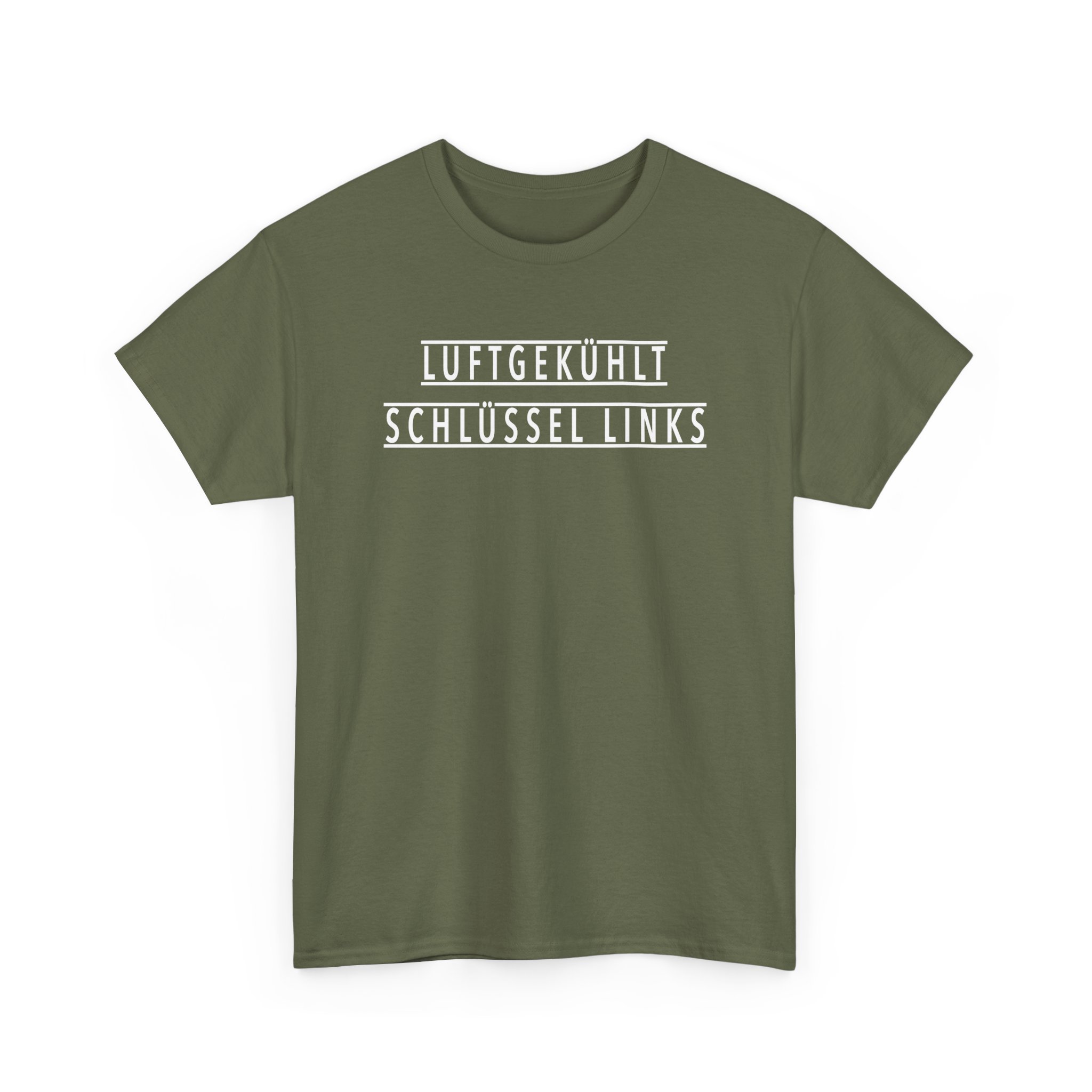T-Shirt, 911, 356, 914/6, Text LUFTGEKÜHLT - SCHLÜSSEL LINKS, Weiße Schrift – Bild 19