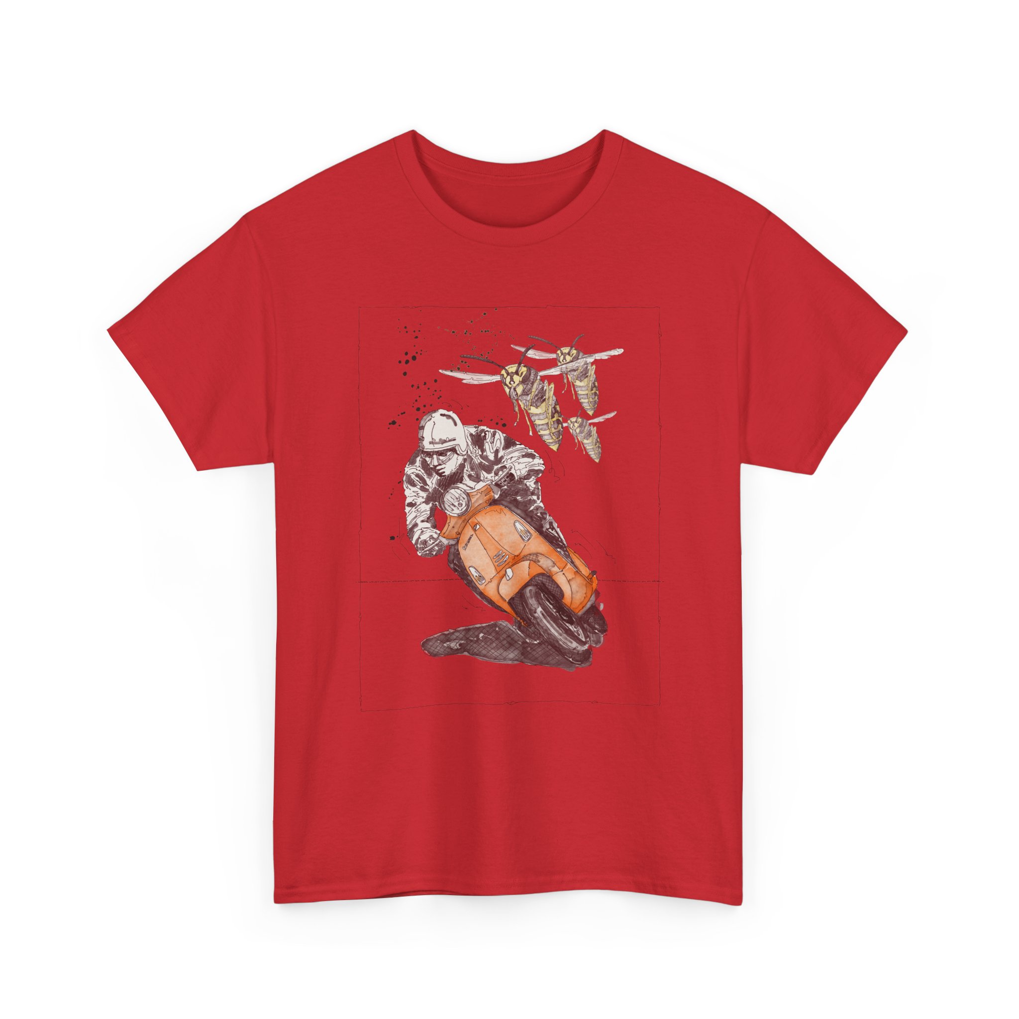 T-Shirt, Vespa Primavera, Orange – Bild 55