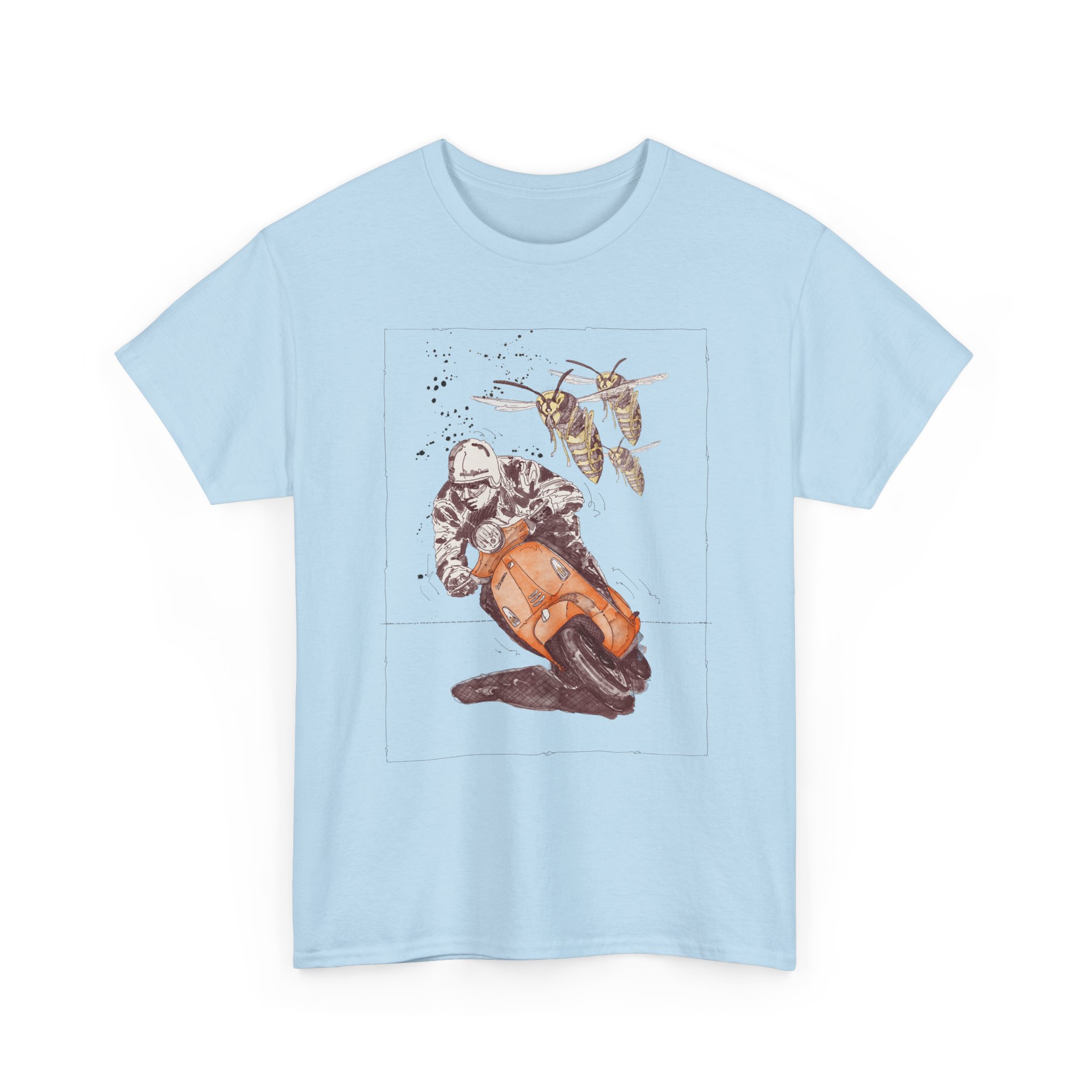 T-Shirt, Vespa Primavera, Orange – Bild 39
