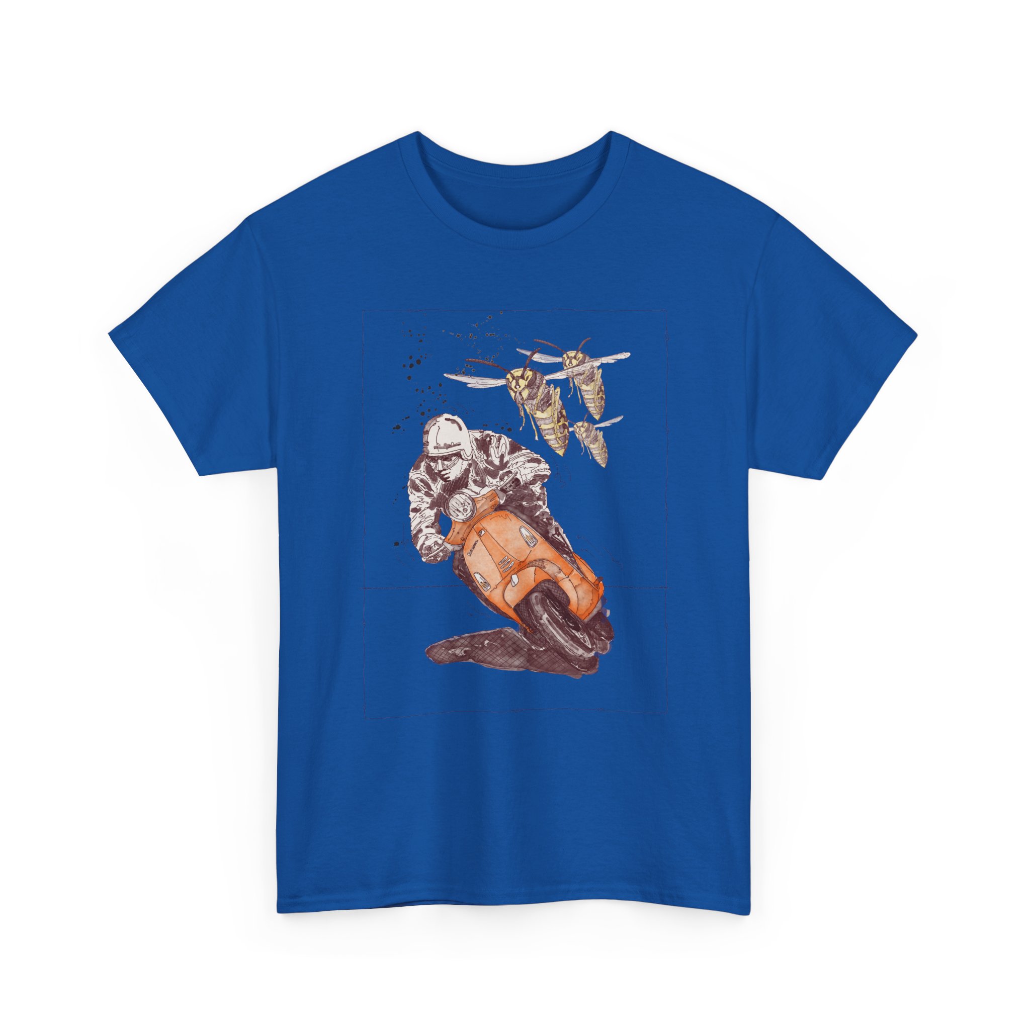 T-Shirt, Vespa Primavera, Orange – Bild 43
