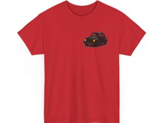 T-Shirt, VW Käfer, Kritzel-Kratzel-Auto, kleiner feiner Druck