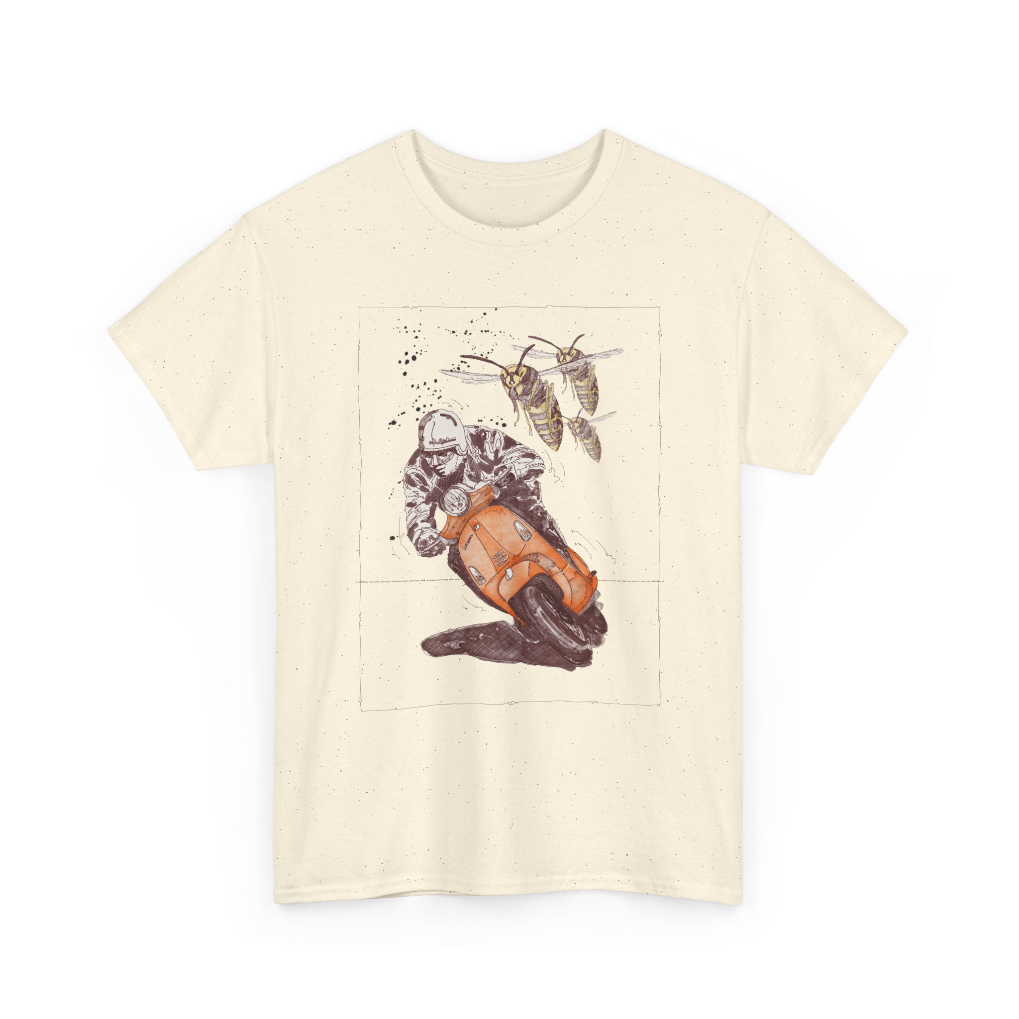 T-Shirt, Vespa Primavera, Orange – Bild 23