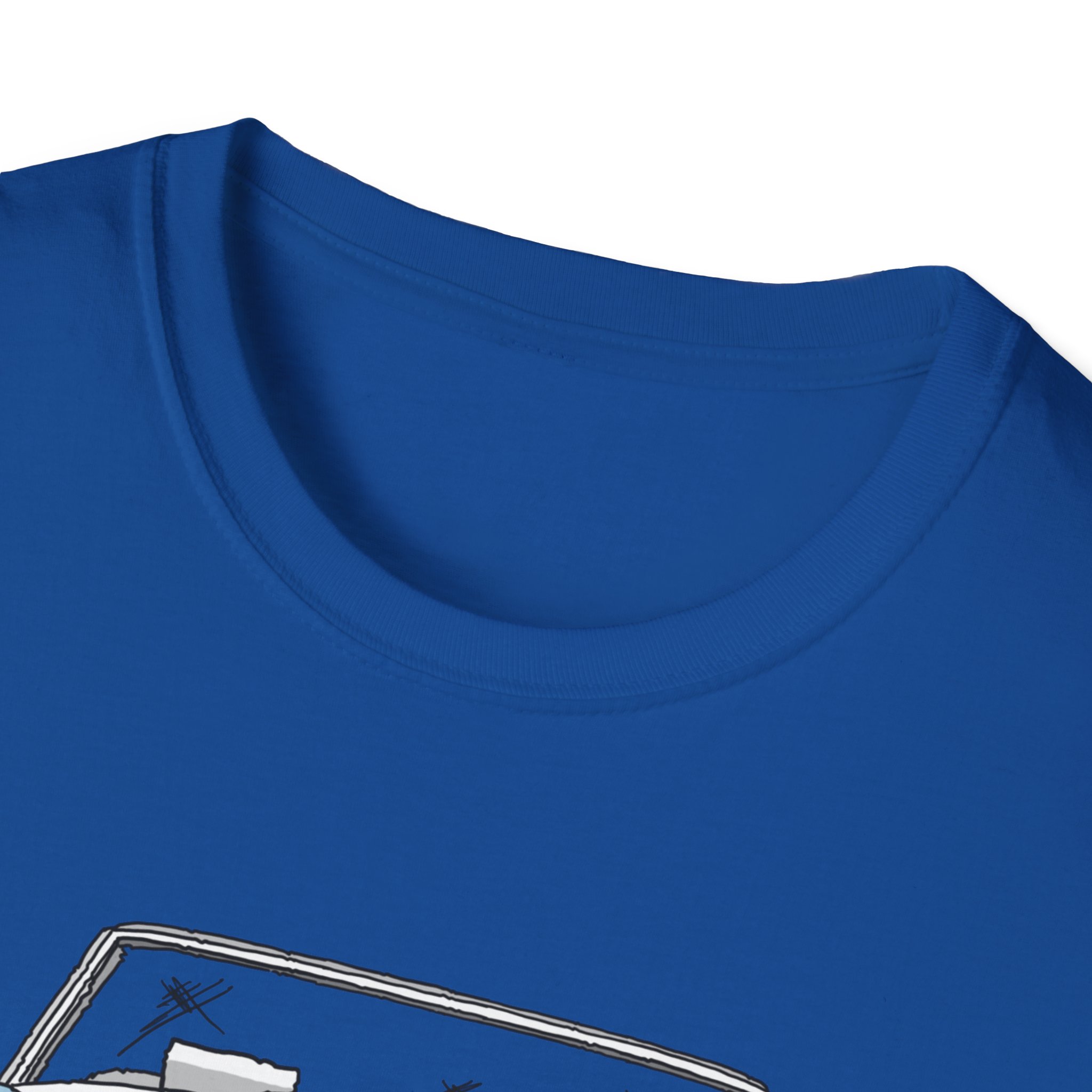 T-Shirt, Austin-Healey 3000, Strichzeichnung, Eisblau, personalisierbar – Bild 27
