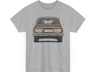 T-Shirt, VW Typ 4, 412, Strichzeichnung, Gold, OP VW 412H