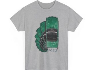 T-Shirt, Triumph Spitfire Mk3 - Schnecke, Grün