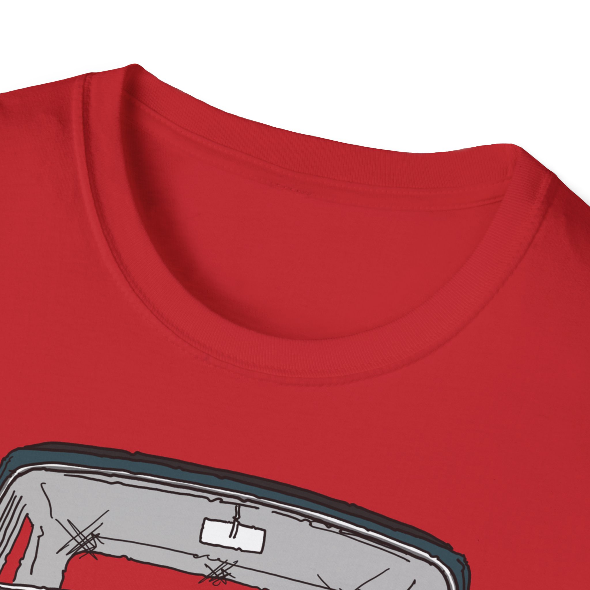 T-Shirt, Mini, Strichzeichnung, Grün, mit Kennzeichen personalisierbar – Bild 35