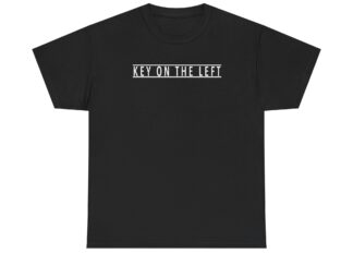 T-Shirt, 911, 356, 914/6, Text KEY ON THE LEFT, Weiße Schrift