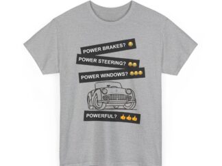 T-Shirt, Triumph TR3A, Power?