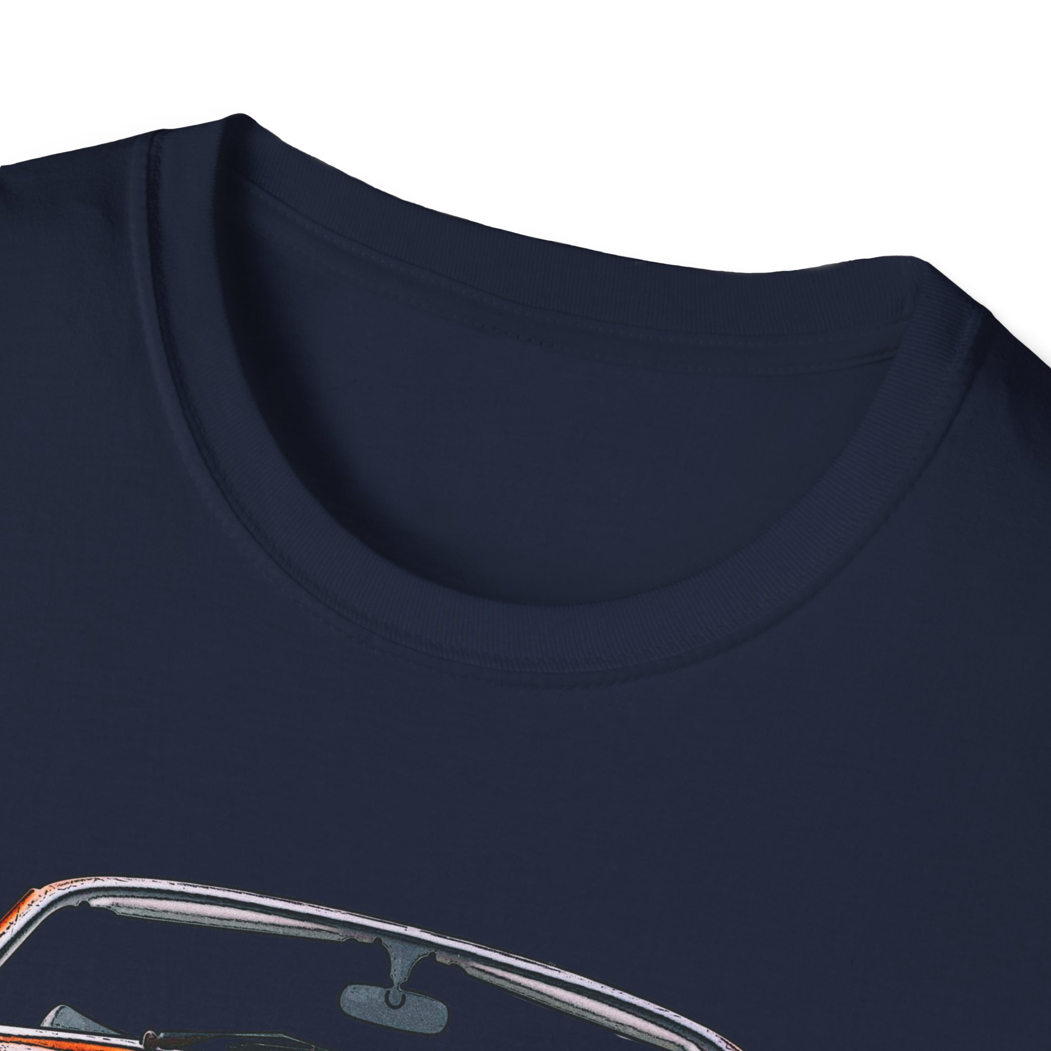 T-Shirt, Karmann-Ghia Typ14 Cabriolet, Orange, beidseitig bedruckt, mit Kennzeichen personalisierbar – Bild 31