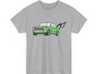 T-Shirt, BMW 02, Strichzeichnung, Grün, Kennzeichen möglich