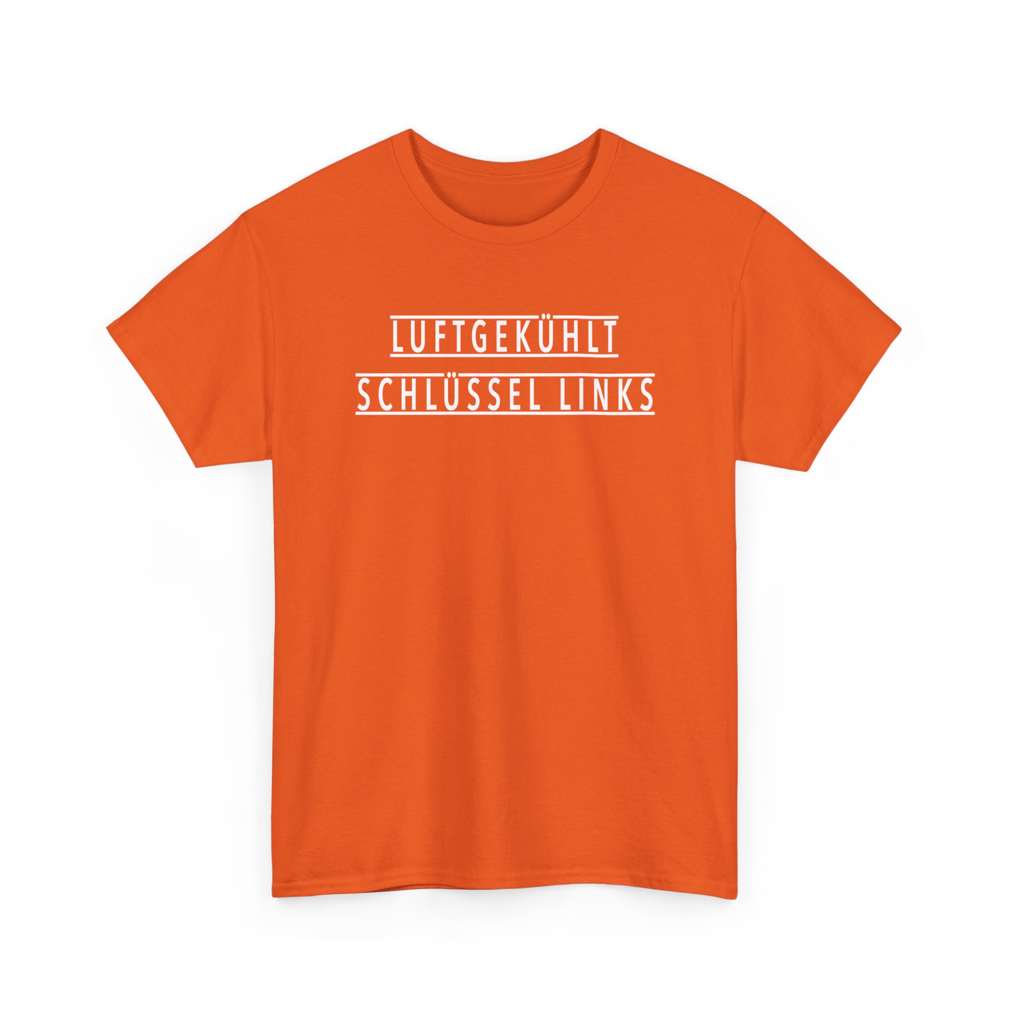 T-Shirt, 911, 356, 914/6, Text LUFTGEKÜHLT - SCHLÜSSEL LINKS, Weiße Schrift – Bild 7