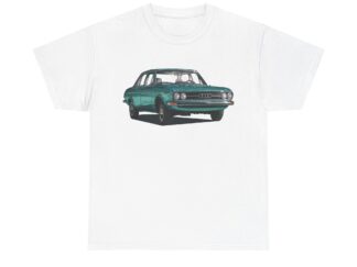 T-Shirt, Audi 100 C1, Grün, beidseitig bedruckt