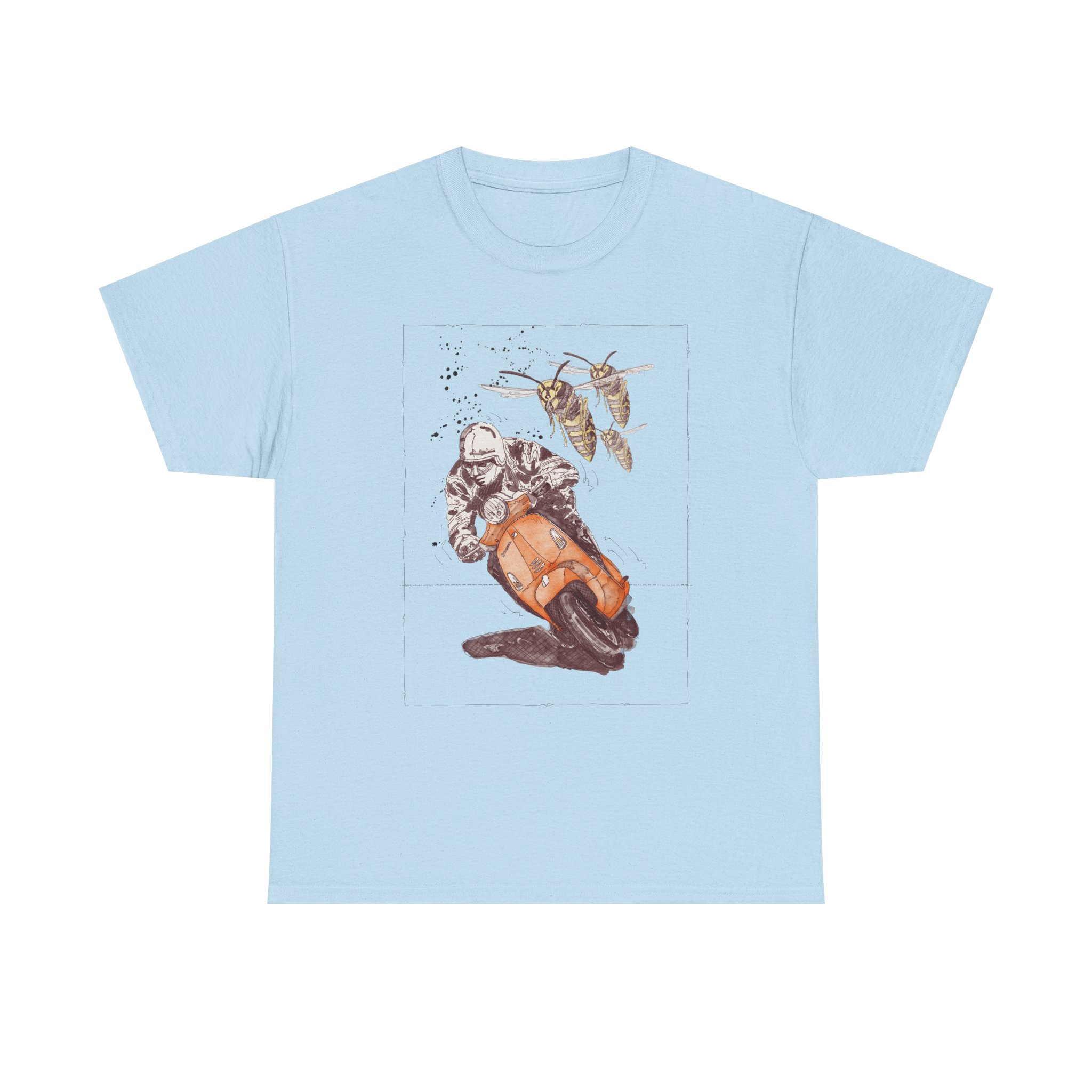 T-Shirt, Vespa Primavera, Orange – Bild 37