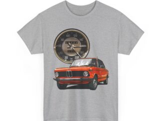 T-Shirt, BMW 02, Vmax mit Tacho