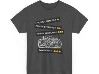 T-Shirt, MG TC Weiss, Power?