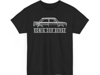 T-Shirt, NSU TT, Prinz, KÖNIG DER BERGE, Stick-Optik (gedruckt)