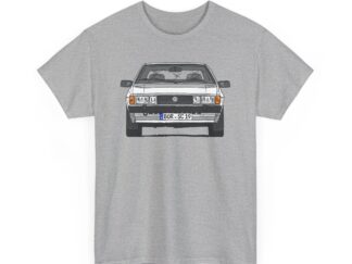 T-Shirt, VW SCIROCCO II, Strichzeichnung, Weiß, BOR SC 19