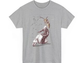 T-Shirt, Vespa Faro Basso, Monochrom