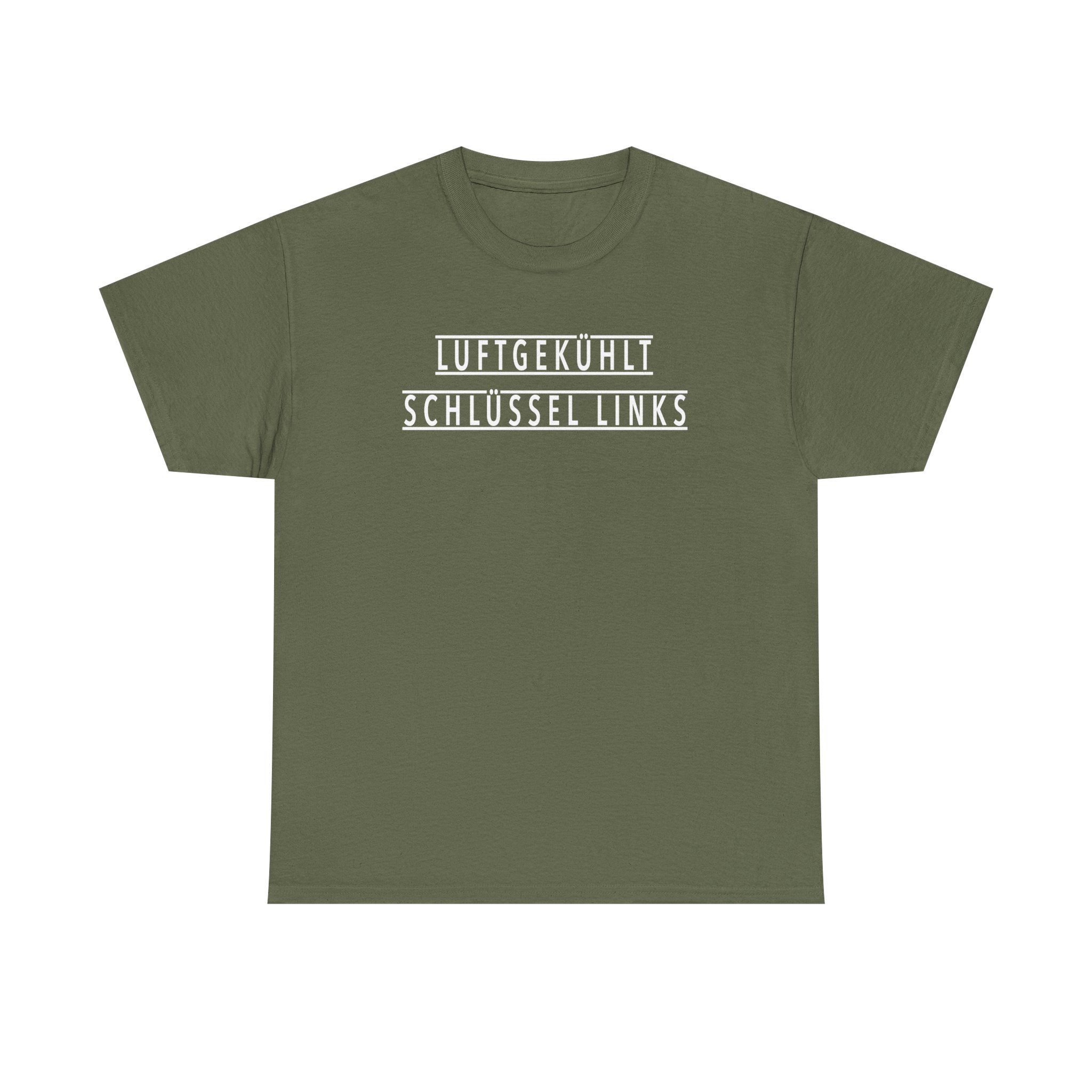 T-Shirt, 911, 356, 914/6, Text LUFTGEKÜHLT - SCHLÜSSEL LINKS, Weiße Schrift – Bild 17