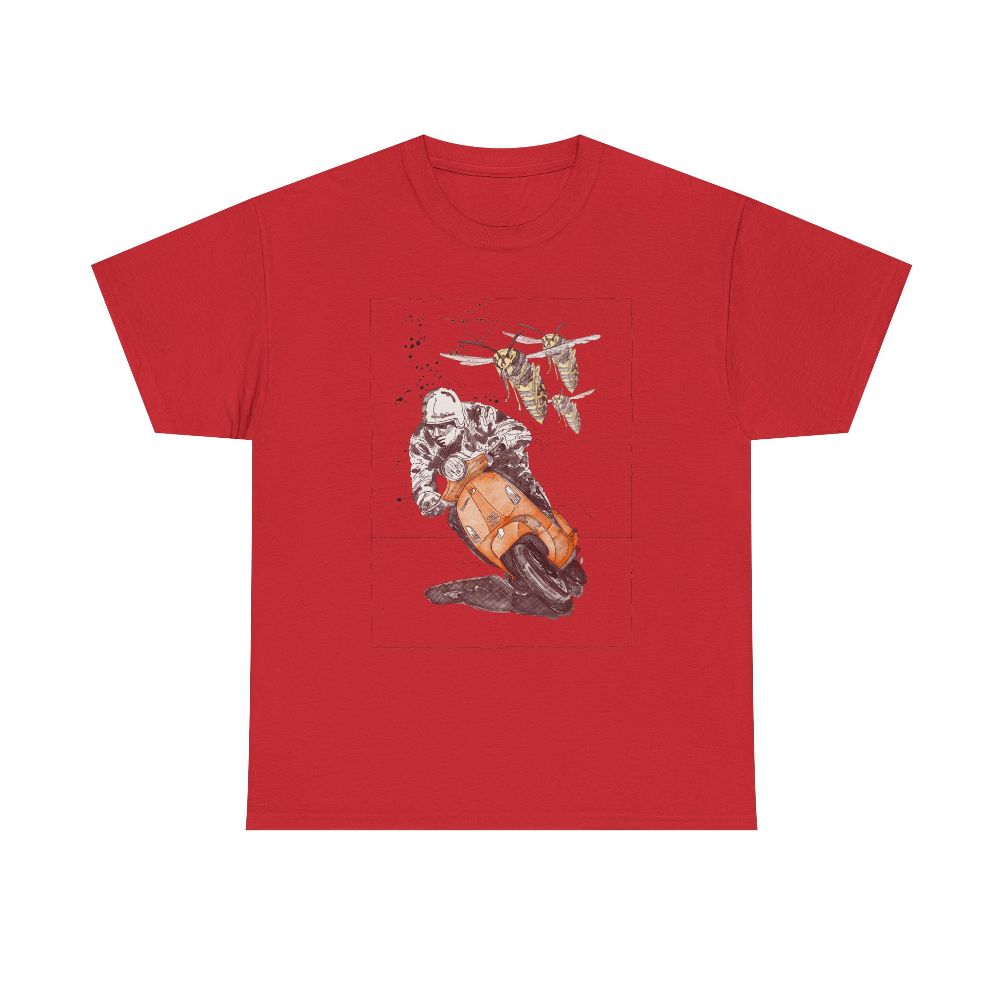 T-Shirt, Vespa Primavera, Orange – Bild 53