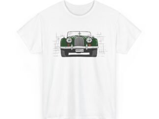 T-Shirt, Morgan, Strichzeichnung, Grün, personalisierbar