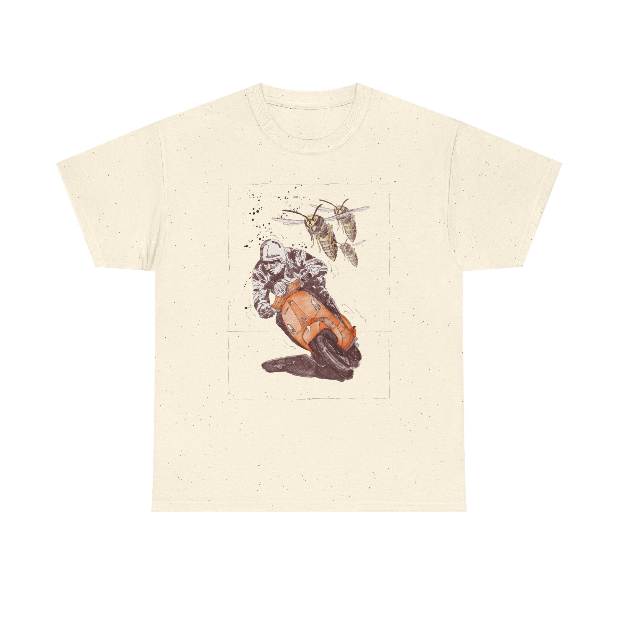 T-Shirt, Vespa Primavera, Orange – Bild 21