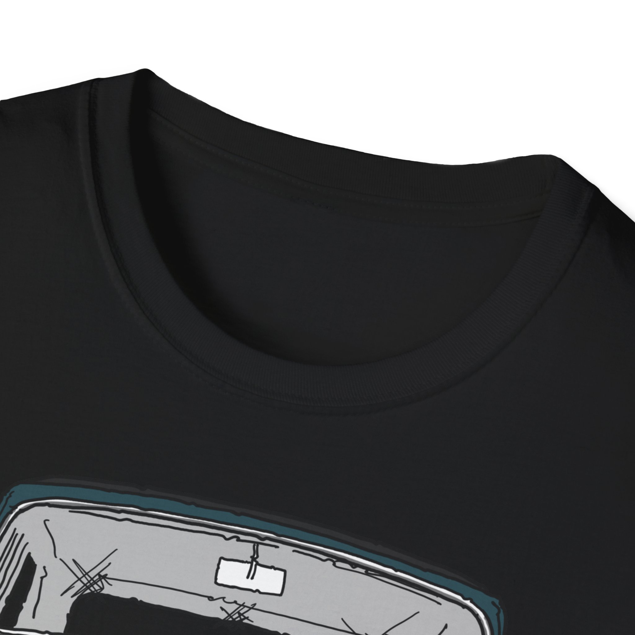 T-Shirt, Mini, Strichzeichnung, Grün, mit Kennzeichen personalisierbar – Bild 7