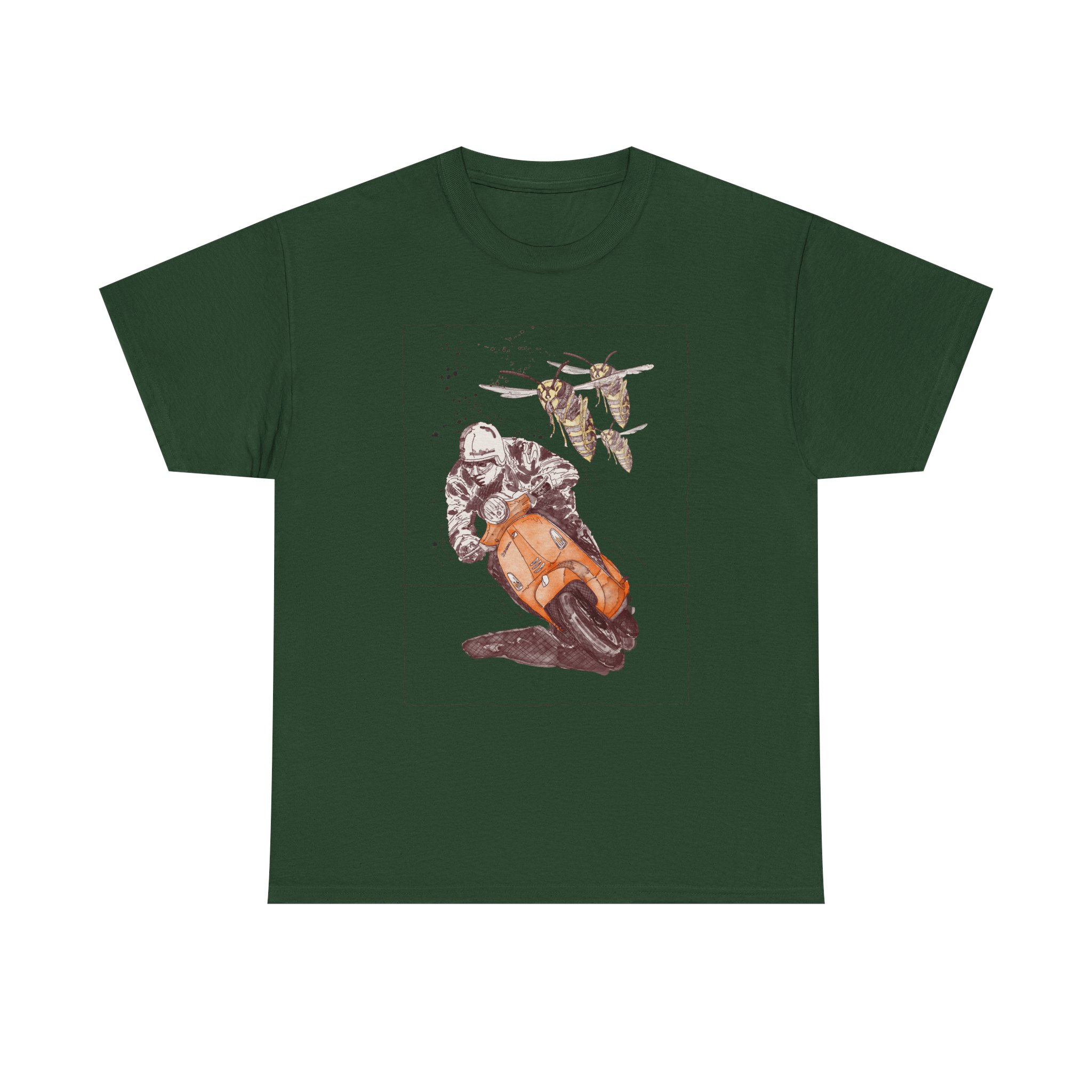 T-Shirt, Vespa Primavera, Orange – Bild 29
