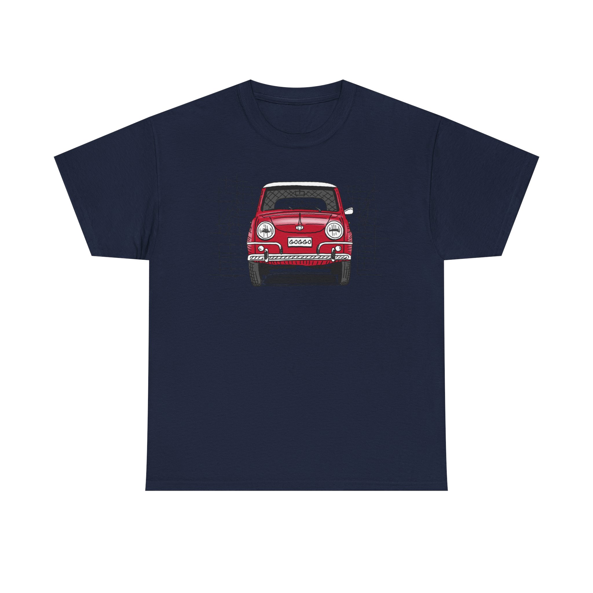 T-Shirt, Goggo, Strichzeichnung, Rot, personalisierbar – Bild 37