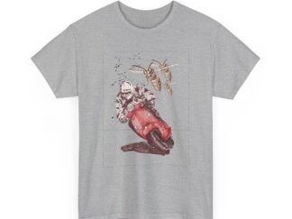 T-Shirt, Vespa Primavera, Rot