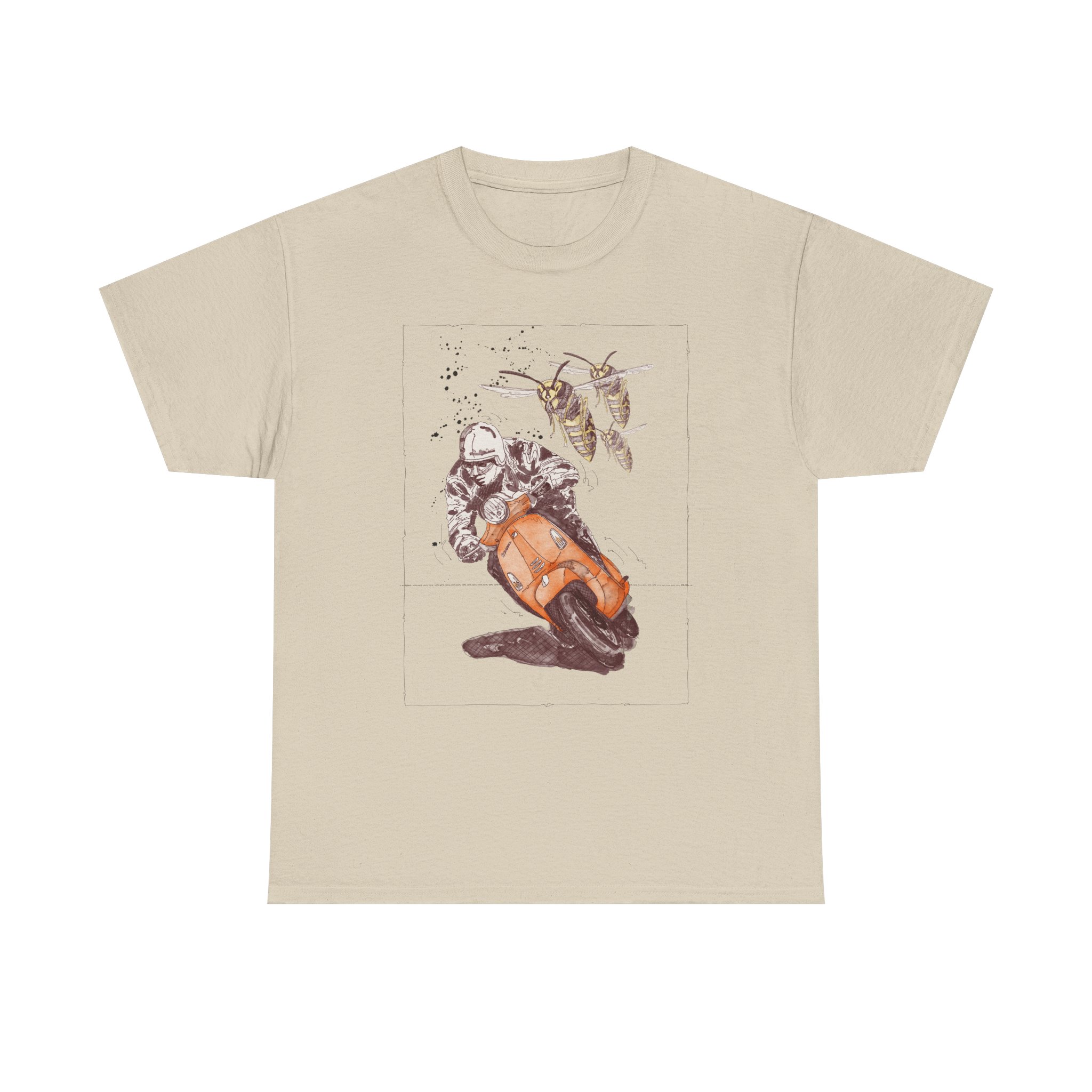 T-Shirt, Vespa Primavera, Orange – Bild 17