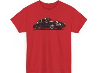 T-Shirt, Citroën DS, Kritzel-Kratzel-Auto, großer feiner Druck
