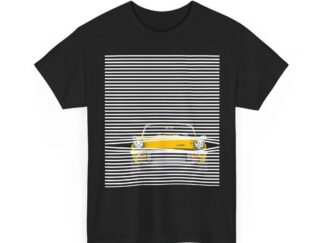 T-Shirt, Triumph Spitfire IV, gelb, Jalousie