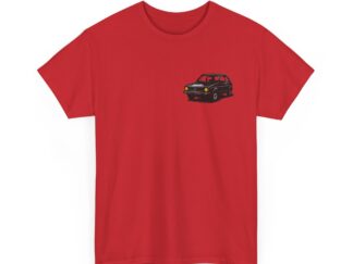 T-Shirt, VW Golf 1, Kritzel-Kratzel-Auto, kleiner feiner Druck