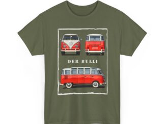 T-Shirt, Der Bulli T1, Weiße Schrift