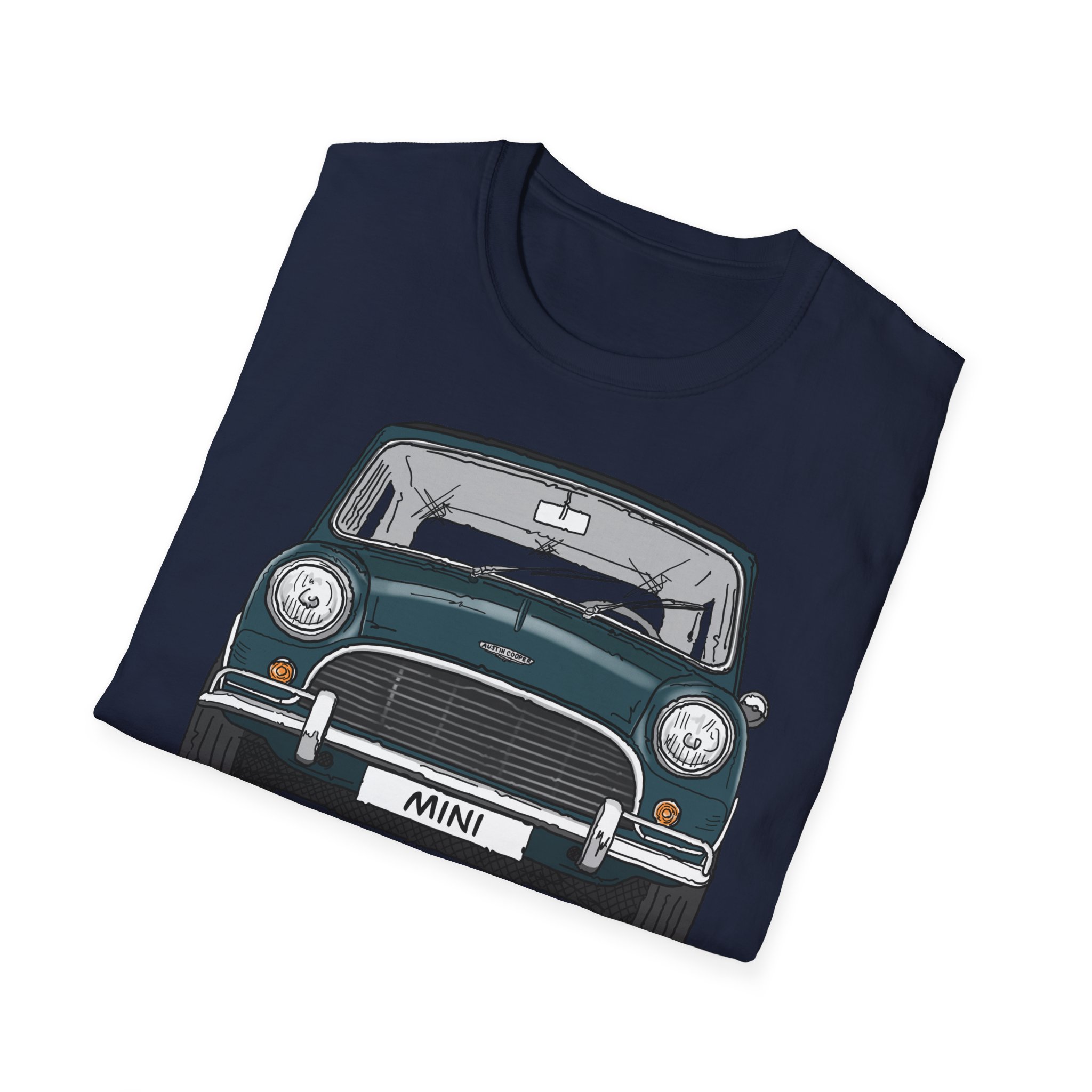 T-Shirt, Mini, Strichzeichnung, Grün, mit Kennzeichen personalisierbar – Bild 32