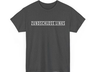 T-Shirt, 911, 356, 914/6, Text ZÜNDSCHLOSS LINKS, Weiße Schrift