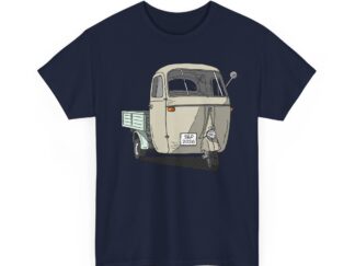 T-Shirt, Piaggio Ape, Strichzeichnung, S&P 2026